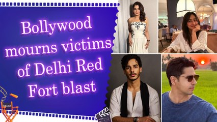 Raveena Tandon, Sidharth, and Ishaan express grief over tragic blast near Delhi’s Red Fort
