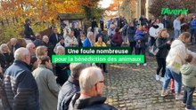 A Tontelange, la bénédiction des animaux est accompagnée d'une distribution d'un quignon de pain
