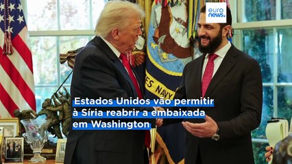 Trump promete apoiar liderança síria após reunião na Casa Branca com al-Sharaa