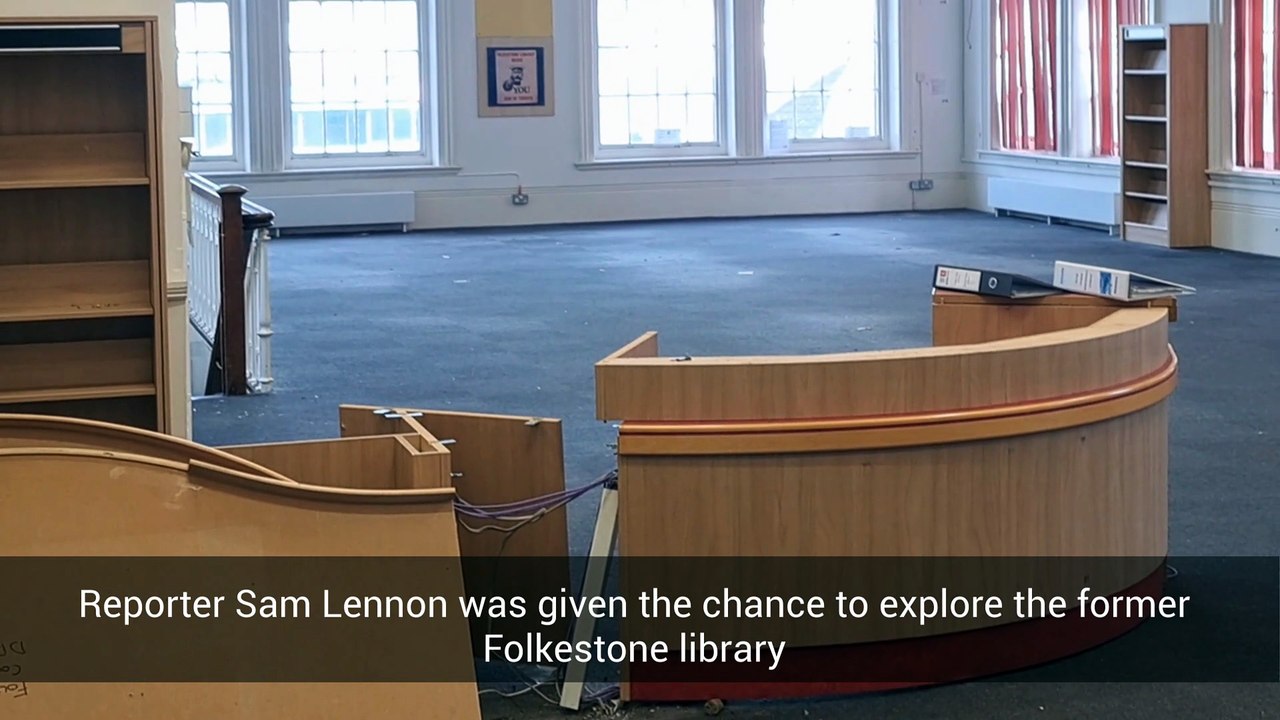 Look inside crumbling historic building which held town’s beloved library