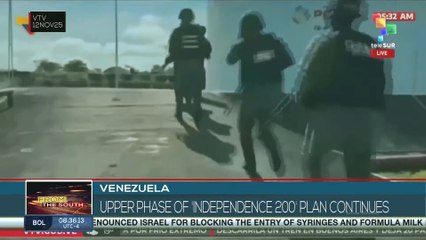 Venezuela, upper phase on “Independence 200” Plan continues