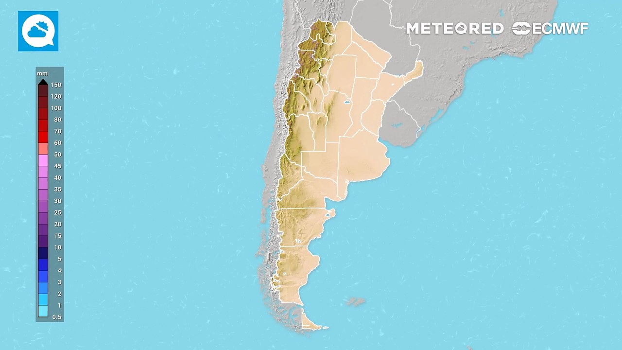 El pronóstico del tiempo hasta el domingo en Ar...