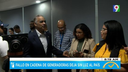 Fallo en cadena de generadoras de sin luz al país | El Despertador