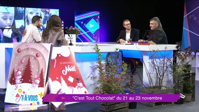 Retrouvez 7 à vous avec Catherine Garnier et ses chroniqueurs pour les bons plans sorties ligériens et des sujets qui parlent de vous ! cette semaine ça sent bon le chocolat grâce au Salon C'est Tout Chocolat ! de Saint-Just Saint-Rambert