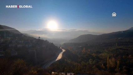 Çorum'da mercek bulutları