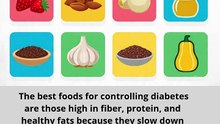 🥗 12 Foods to Help Control Diabetes