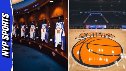 Closer look at Knicks new City Edition court & uniforms
