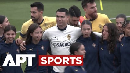 Cristiano Ronaldo Prepares for Must-Win Match! Portugal Train Ahead of Ireland Clash | APT