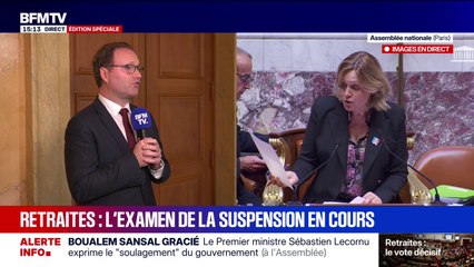 Retraites: "Il nous faut inventer un nouveau système", estime Sylvain Maillard (EPR)