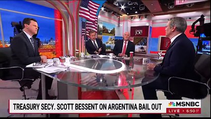 Scott Bessent en MSNBC