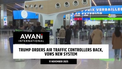 Trump orders air traffic controllers back, vows new system