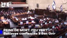 Après la loi « peine de mort pour terroristes tuant Israéliens », B. Gvir distribue des baklavas