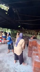 Strong Woman Lift brick everyday