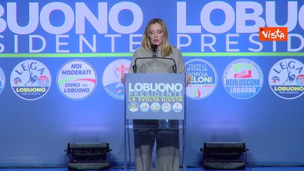 Meloni: Sinistra ai margini della politica per la sua supponenza, io ascolto solo il popolo