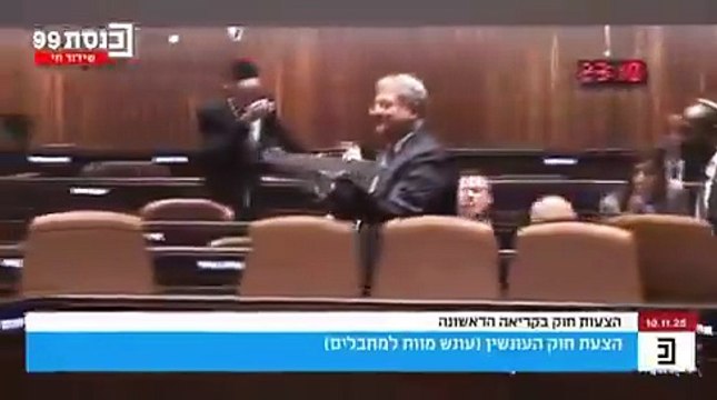 Israele, pena di morte ai terroristi: scalpore per video Ben-Gvir euforico con dolci