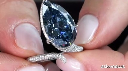 Il diamante Mellon Blue all’asta: una pietra da sogno da 30 milioni