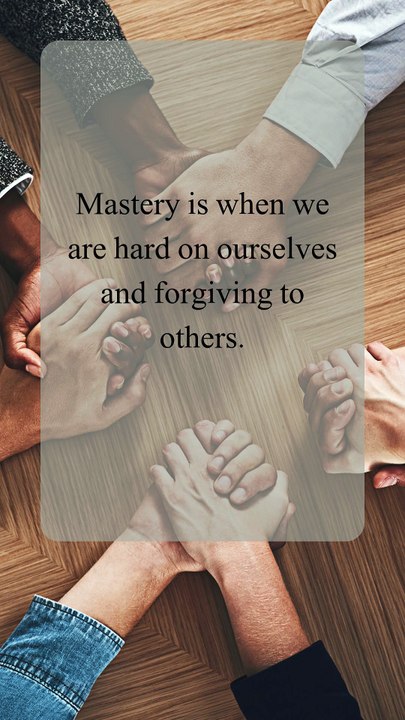 Mastery Means Discipline for Yourself & Forgiveness for Others #quotes #motivation #youtubeshorts