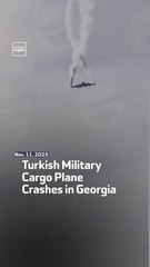 Turkish Military Cargo Plane Crashes in Georgia