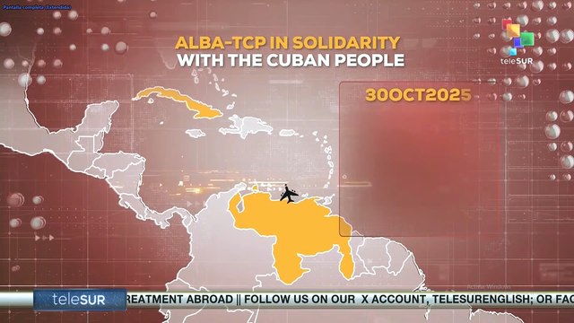 ALBA-TCP Sends Major Aid to Cuba After Hurricane Melissa