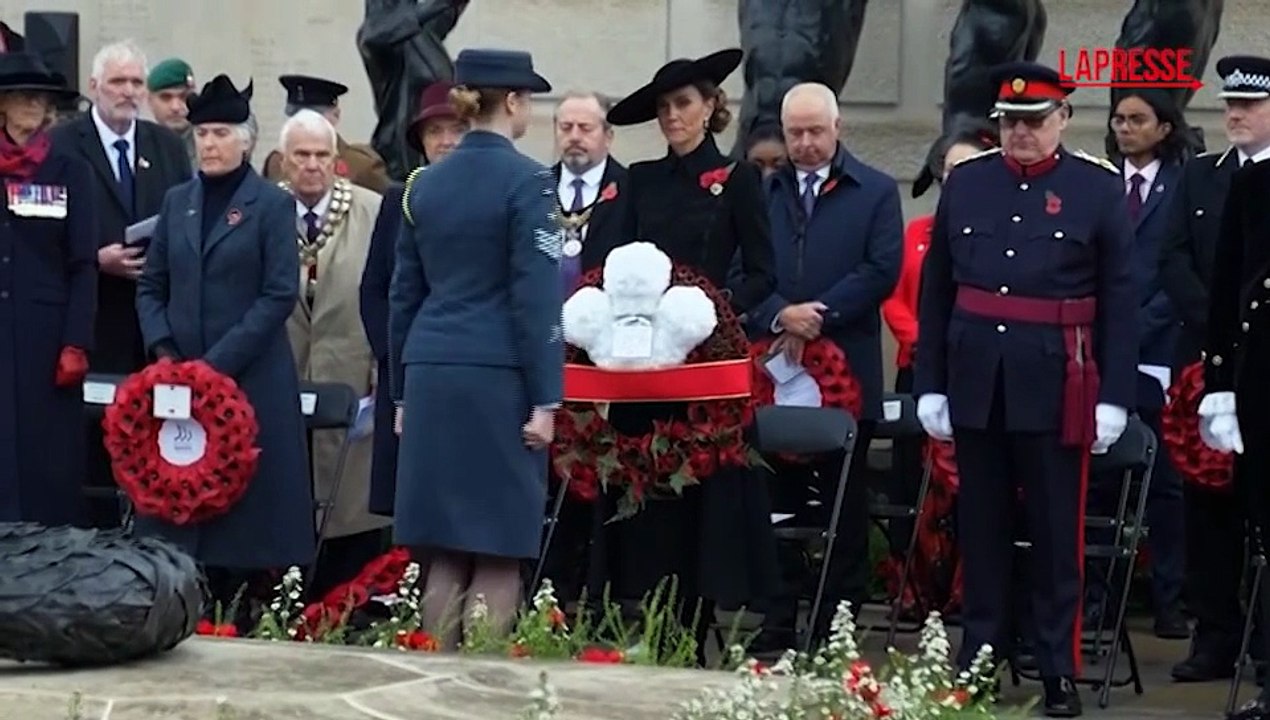 Regno Unito, Camilla e Kate alle cerimonie per la fine della prima guerra mondiale