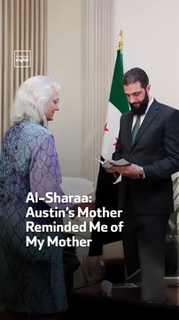Al-Sharaa: Austin’s Mother Reminded Me of My Mother