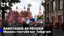 Réseaux criminels pour saboter l'Europe / la Russie recrute des russophones sur Telegram