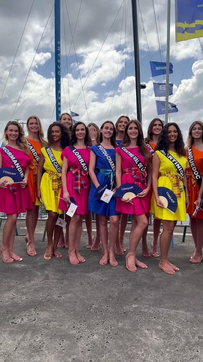 Les Miss en voyage en Martinique avant la prochaine élection Miss France.