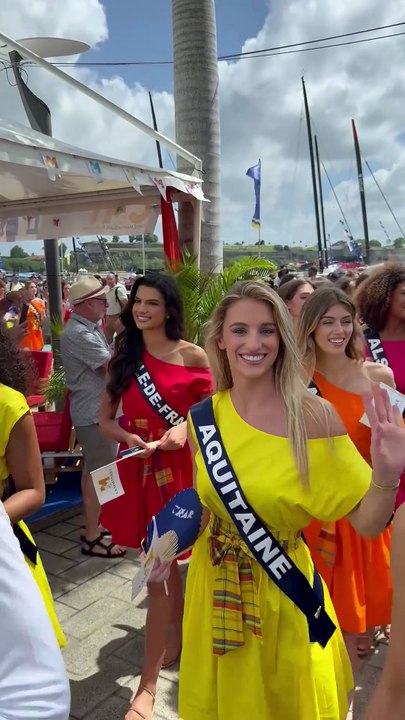 Les Miss en voyage en Martinique avant la prochaine élection Miss France.