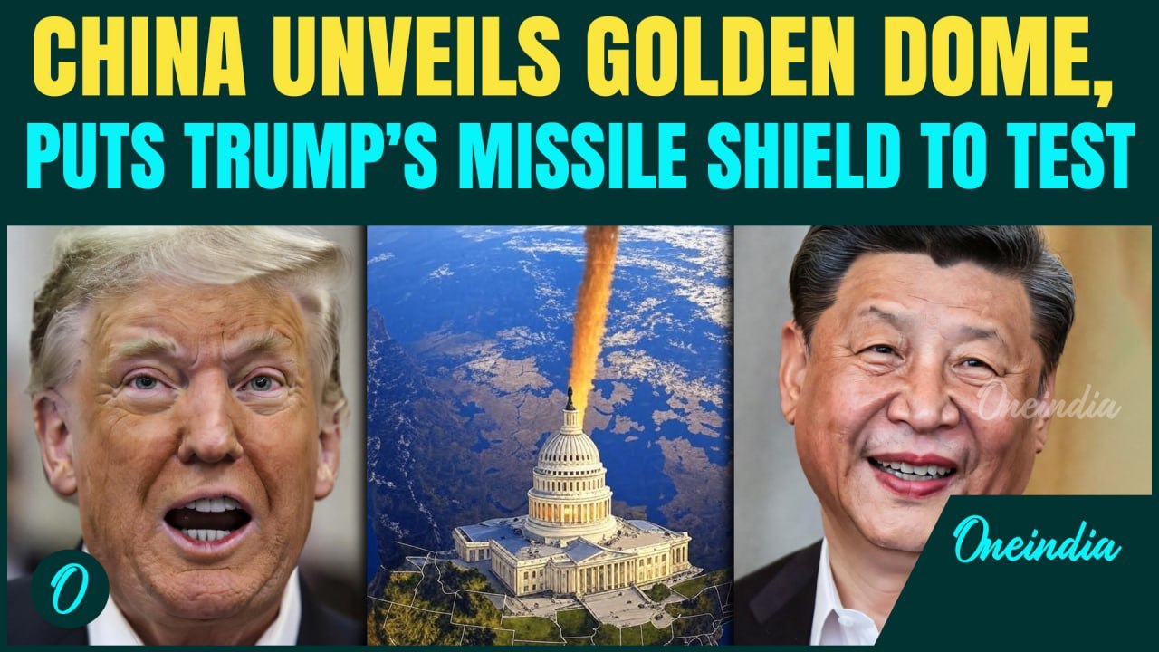Can China hit U.S. in 10 minutes? China's Golden Dome vs U.S’ Missile Shield | Trump in Shock