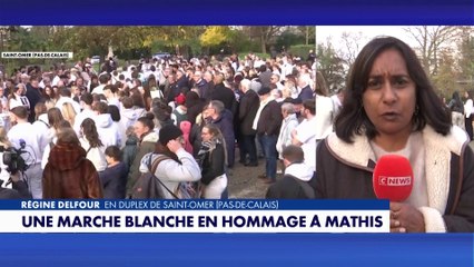 Une marche blanche en hommage à Mathis