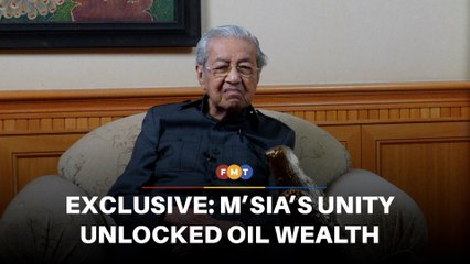 Unlocking nation’s oil resources a ‘team effort’, says Mahathir
