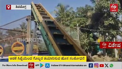 ಅಡಕೆ ಸಿಪ್ಪೆಯನ್ನು ಗೊಬ್ಬರವಾಗಿಸುವ ಶಿಲೀಂಧ್ರ ಕಂಡುಹಿಡಿದ ಶಿವಮೊಗ್ಗ ಕೃಷಿ ವಿವಿ
