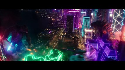 Godzilla vs. Kong (2021) 4K - Hong Kong Fight! | Movieclips