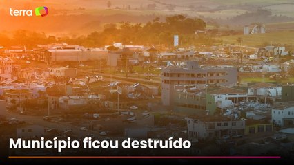 Tornado no Paraná: um terço dos imóveis que sobraram em cidade atingida terá que ser demolido