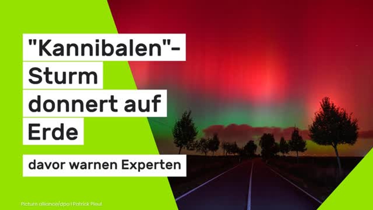 Sonnensturm am 12.11.2025: 'Kannibalen'-Sturm donnert auf Erde - davor warnen Experten