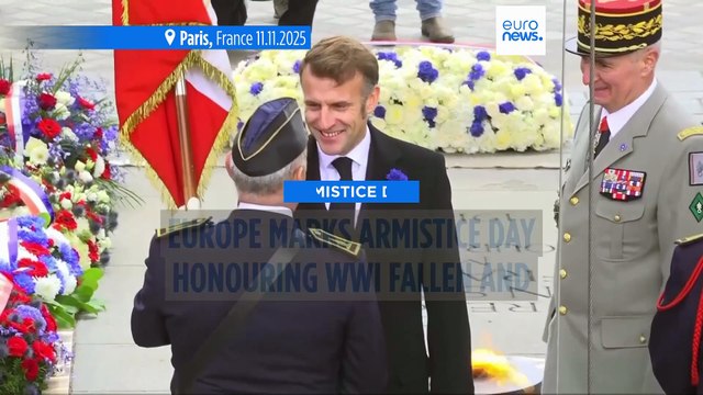 Europe commemorates Armistice Day, marking the end of World War I