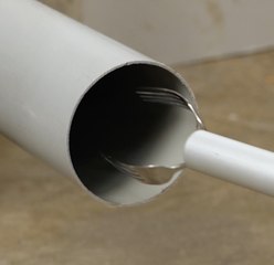 Who needs fancy tools when you’ve got forks