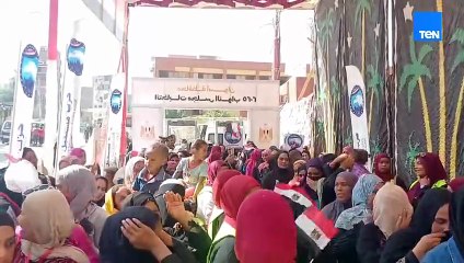 السيدات يتصدرن بداية المشهد الانتخابى فى اليوم الثانى من الانتخابات البرلمانية بأسوان