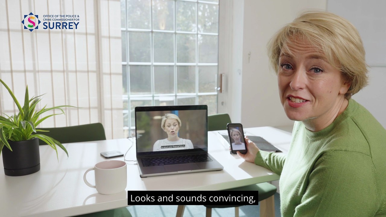 Lisa Townsend has created her own deepfake video to highlight the dangers of AI-generated fraud