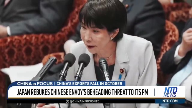Japan Rebukes Chinese Envoy’s Beheading Threat to PM Takaichi
