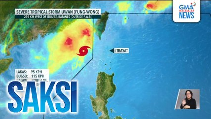 Bagyong Uwan, posibleng pumasok pa sa PAR | Saksi
