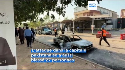Pakistan : au moins 12 morts dans un attentat-suicide devant un tribunal à Islamabad