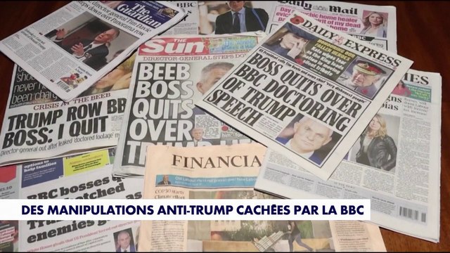 Des manipulations anti-Trump cachées par la BBC