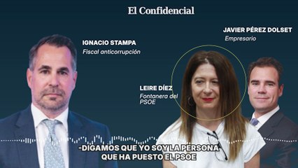 Leire Díez: "Soy la persona que ha puesto el PSOE"