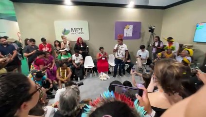 Cacique Raoni na Green Zone