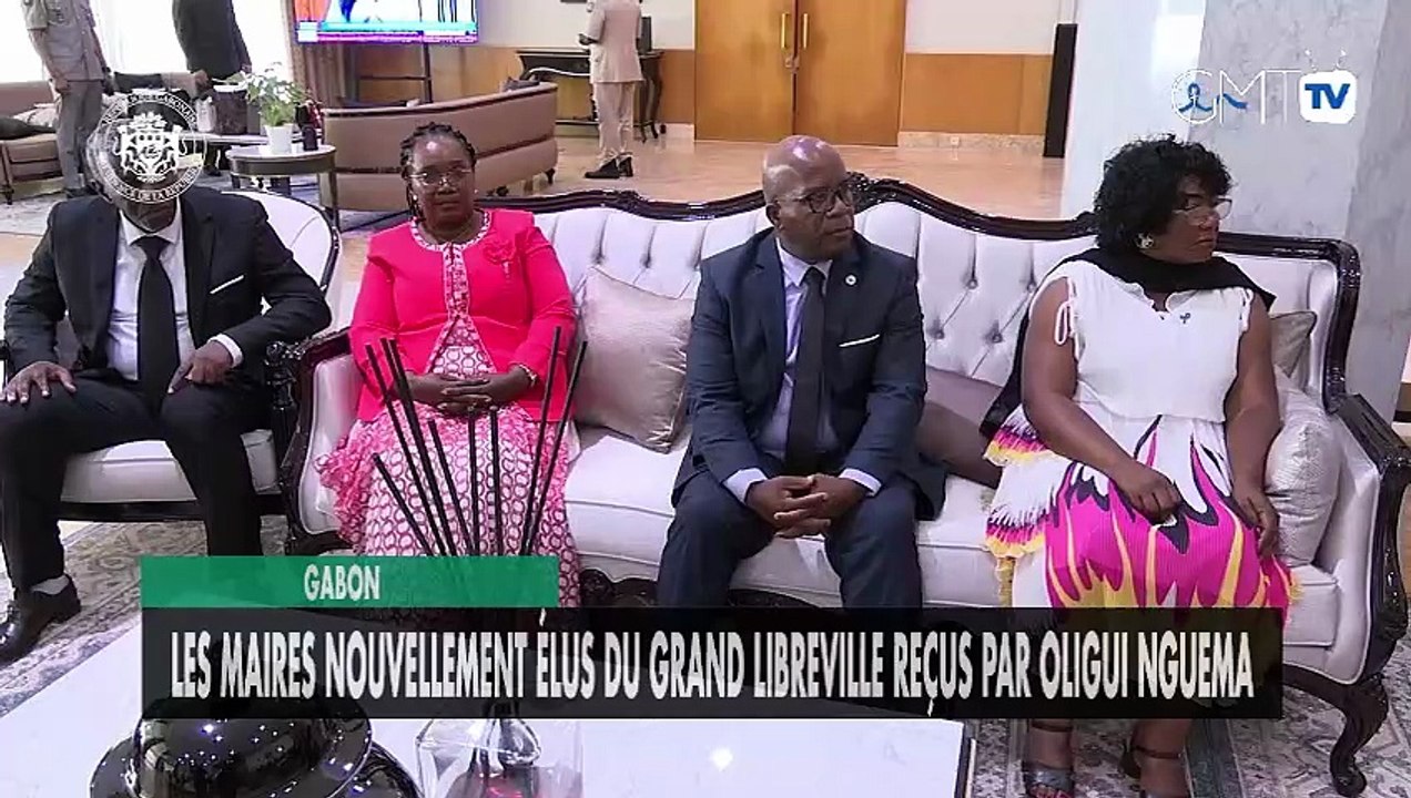[#Reportage] Gabon : les Maires nouvellement élus du Grand Libreville reçus par Oligui Nguema