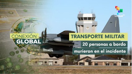 Avión militar turco se estrella en territorio de Georgia