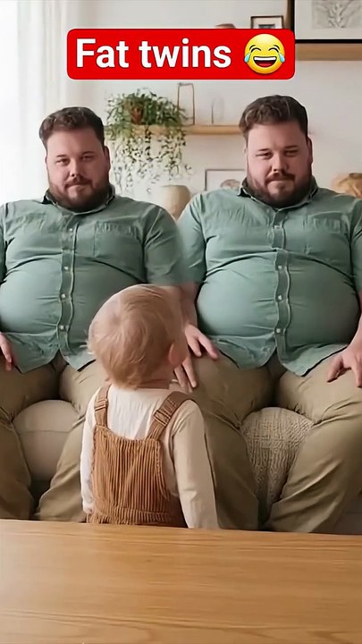Daddy… You Ate So Much, You Turned Into Two! 😂