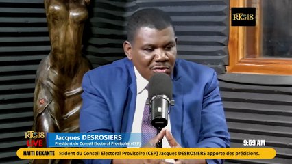 Prezidan CEP a di sekirite a se yon eleman enpòtan pou eleksyon yo