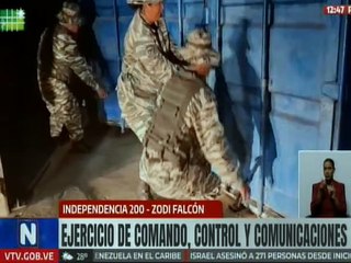 ZODI Falcón inicia ejercicio de defensa territorial en el marco del Plan Independencia 200